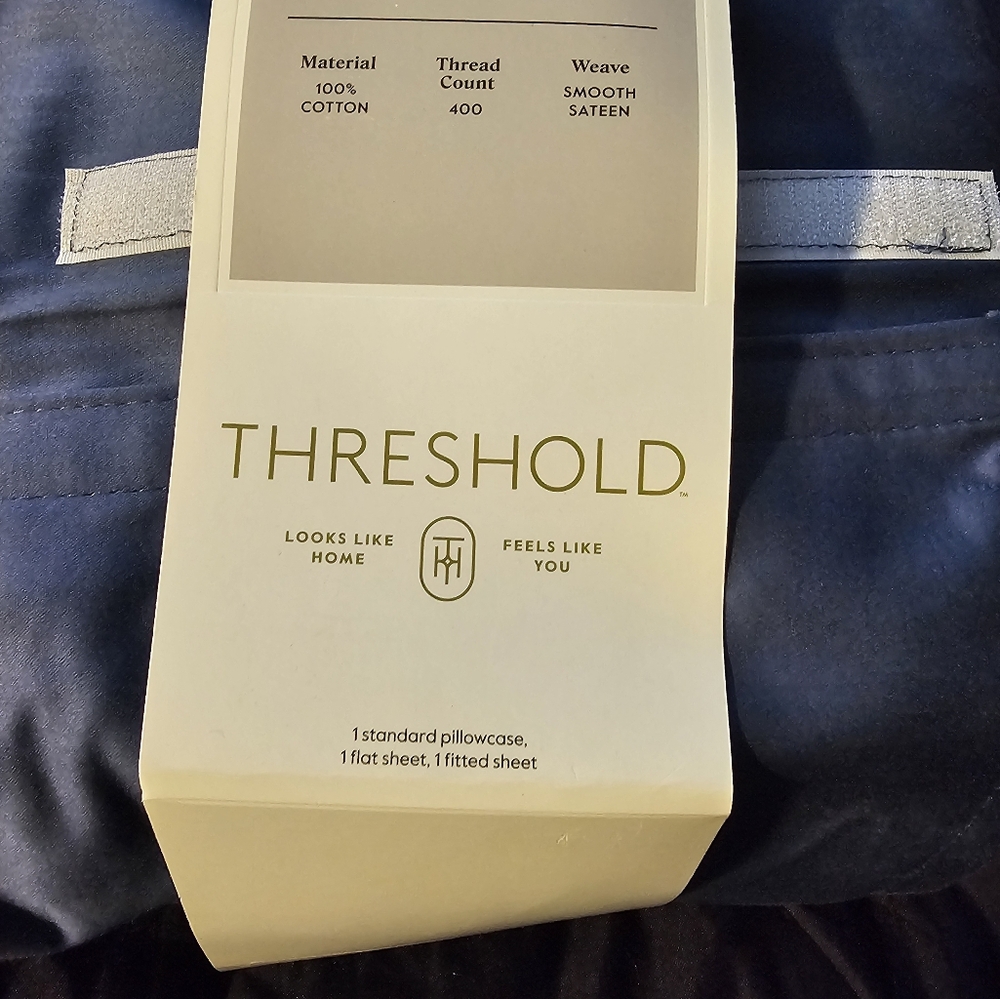Threshold TWXL Cotton Sateen Weave